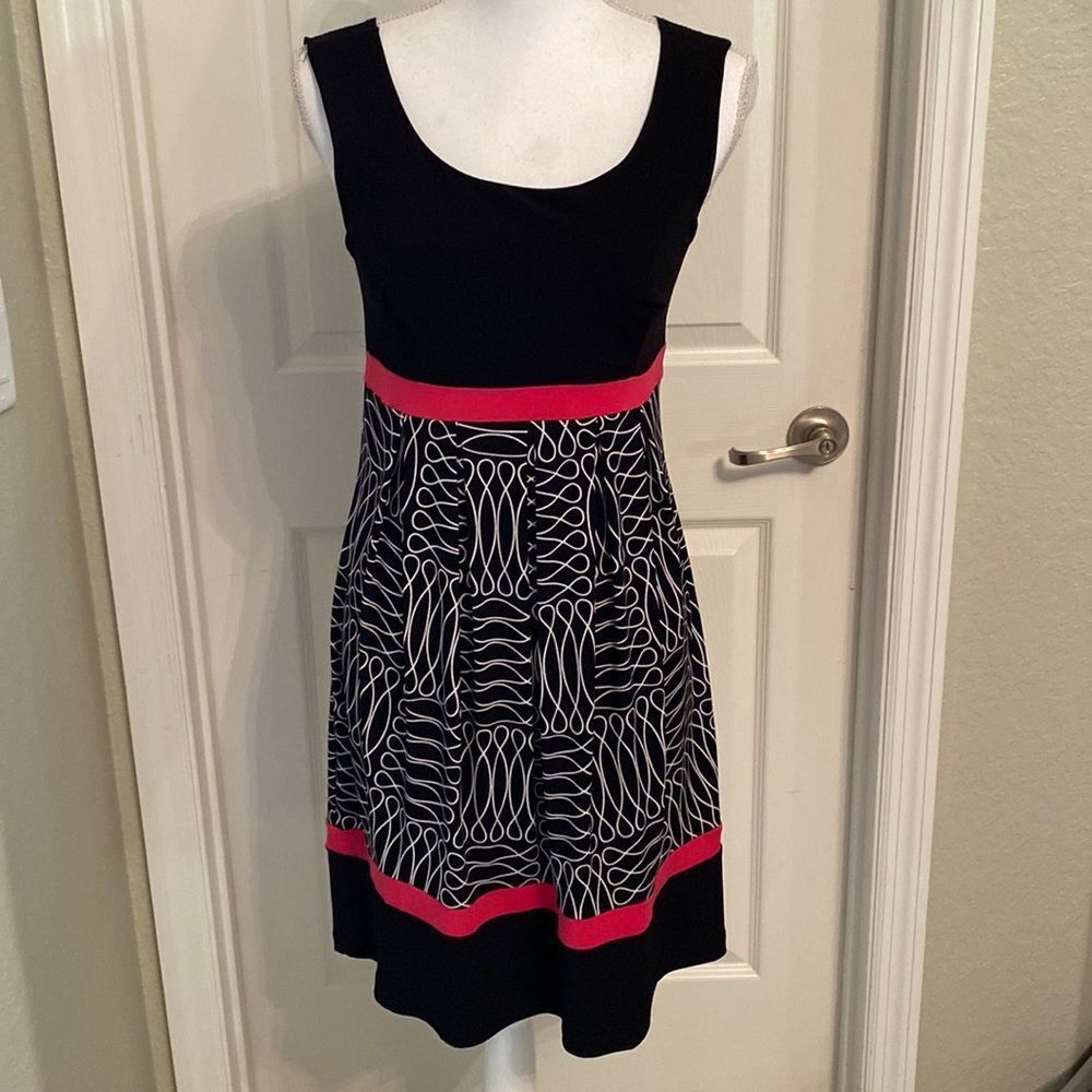 Enfocus Black & Pink Dress 8